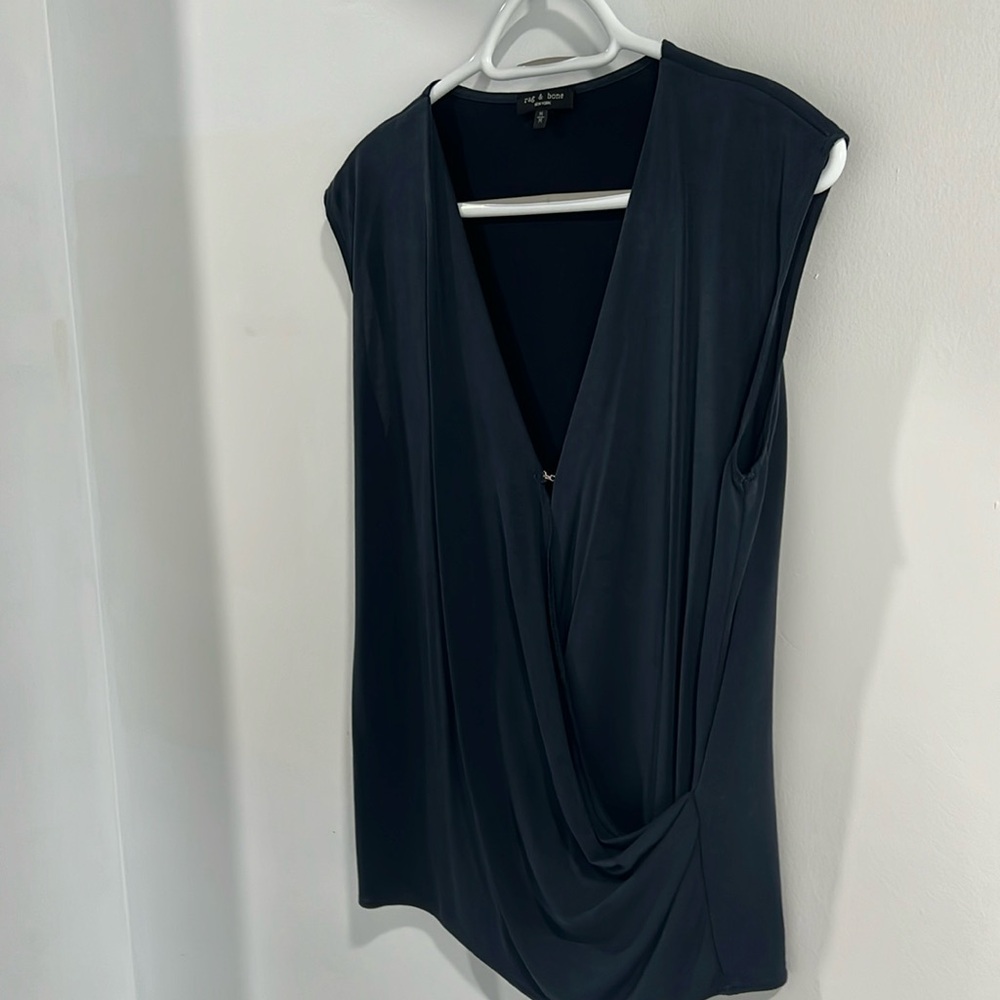 Rag & Bone Navy Sz M shirt